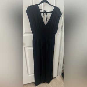 Old Navy Black Sleeveless Jumpsuit
